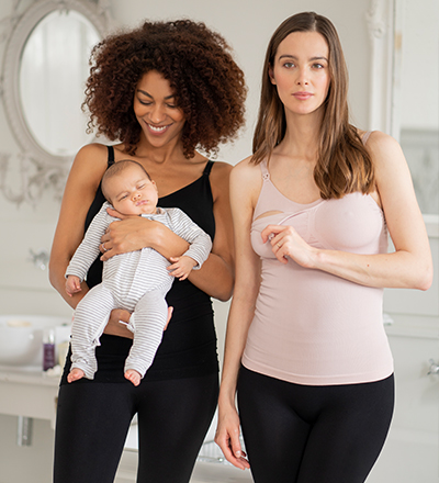 Pink & Mocha Seraphine Maternity & Nursing Bra
