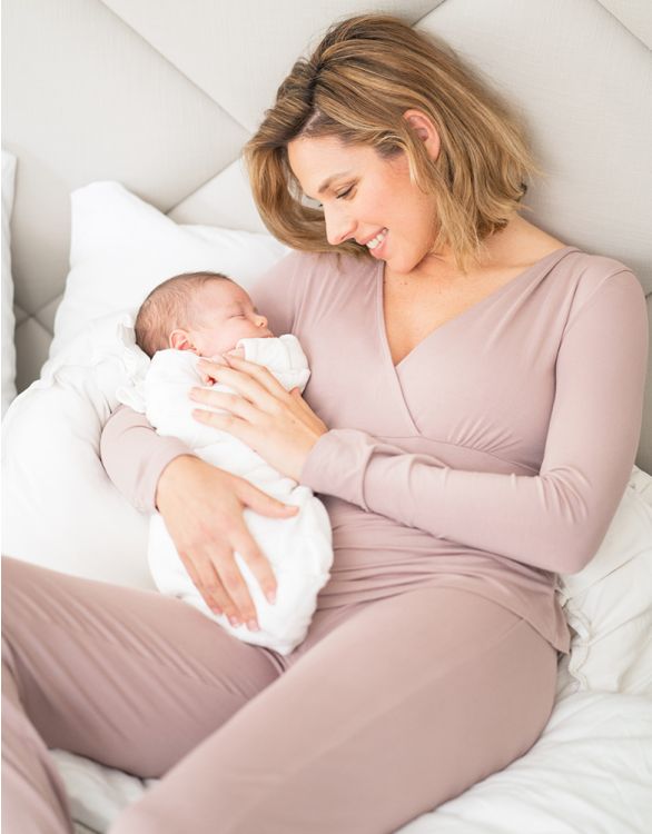 Pink & Mocha Seraphine Maternity & Nursing Bra