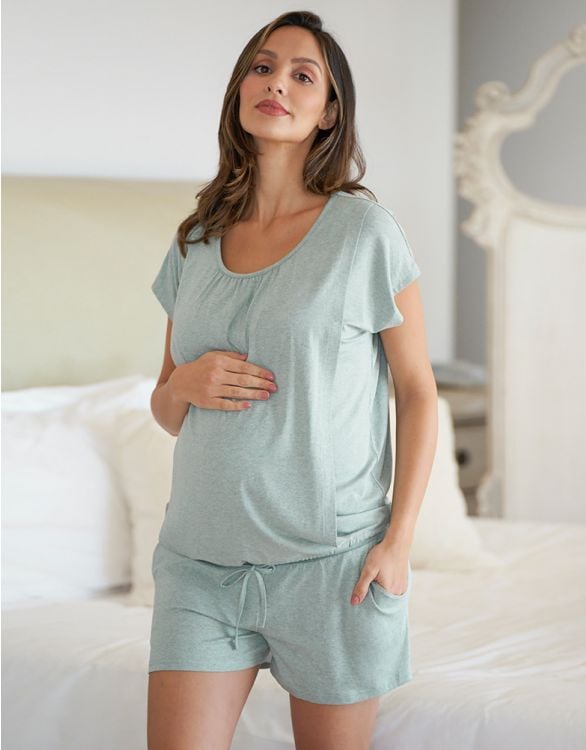 Ultra-Soft Maternity & Nursing Loungewear Set
