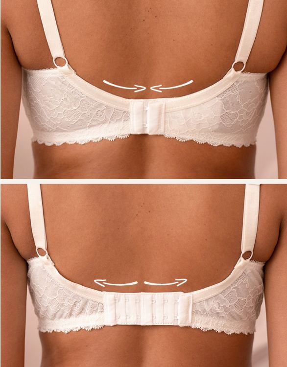 Indie wirefree nursing bra | Pretty lace detailing with nursing clips
