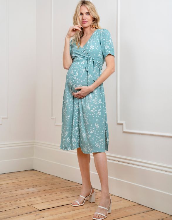 Maternity and Nursing Crossover Bust Dress, Shop Today. Get it Tomorrow!