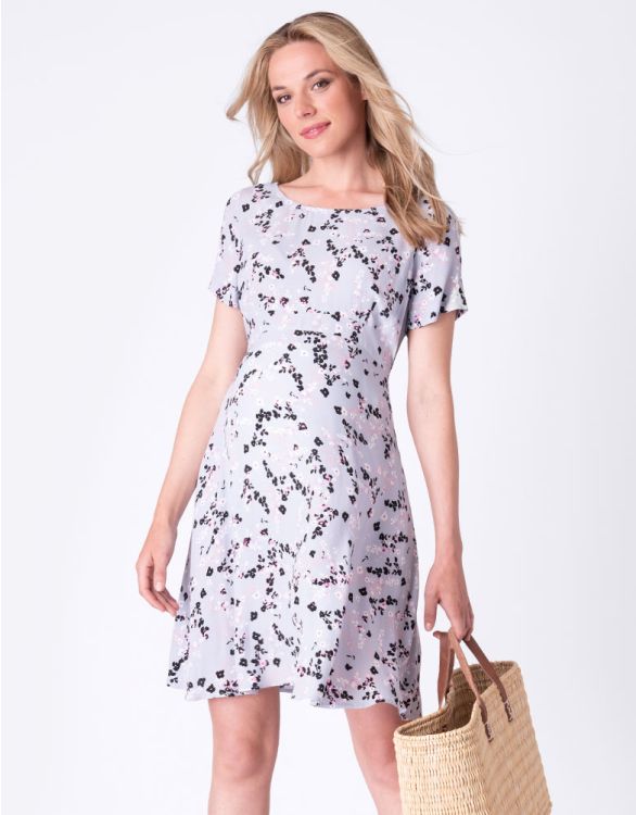 Lilac Floral Maternity Dress | Seraphine