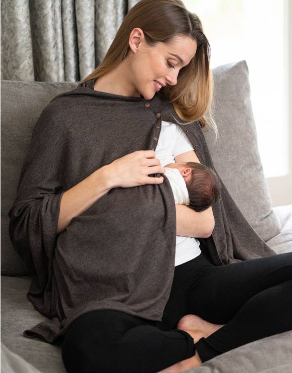 Buy Seraphine Brown Bamboo Nursing Bras Twin Pack from the Next UK