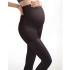 100 Denier Black Maternity Tights