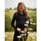 Amaya | Layered Knitted Maternity & Nursing Dress