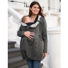 Aston | Khaki Utility Style 4-in-1 Maternity & Babywearing Jacket