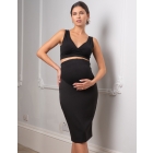 Cammy | Black Maternity Pencil Skirt