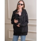 Connor | Black 3 in 1 Maternity Hoodie