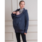 Connor | Navy Blue 3 in 1 Maternity Hoodie