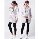 Cream Frill 3 in 1 Maternity & Babywearing Hoodie