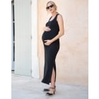 Elantra | Bodycon Maxi Maternity & Nursing Dress  