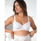 Emelia | Contrast Lace Non-Padded Maternity & Nursing Bra