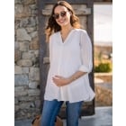 Fern | Ivory Maternity Blouse