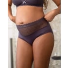 Hallie |  Lace Mid Bump Maternity Briefs