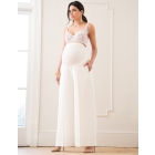 Calico | Wide Leg Over Bump Trousers Maternity-To-Nursing 