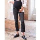 Luca | Organic Slim Over Bump Black Maternity Jeans