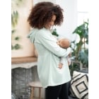 Mint Green Maternity & Nursing Hoodie