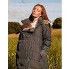 Monika | Belted Maternity & Babywearing Puffer Coat