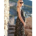 Milly | Floral Woven Maternity & Nursing Midi Dress