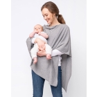 Grey Bamboo Blend Nursing Cover