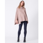 Roll Neck Cape Maternity Jumper