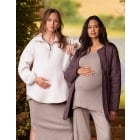 Sheldon | Reversible Quilted Borg 3-in-1 Maternity, Nursing & Babywearing Jacket