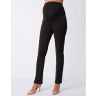 Sofia | Straight Leg Black Maternity Trousers