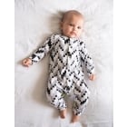 Theodore | Easy Zip Organic Cotton Sleepsuit & Bib Set 