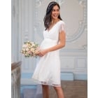 Lace Maternity Wedding Dress