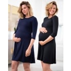 Una | Maternity & Nursing Dresses – Twin Pack