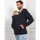 Ryan | Navy Blue Men's Babywearing Hoodie