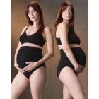 Quinlan |  Twin Pack Bamboo Over Bump Maternity Briefs