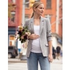 Thistle | Tailored Herringbone Maternity Blazer 