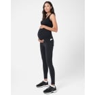 Yelena | Black Sporty Support Maternity Leggings