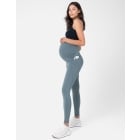 Sage Bump & Back Support Maternity Leggings