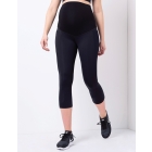 Cropped Maternity Sportswear Power Leggings