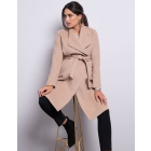 Beverly | Wool Camel Maternity Coat   