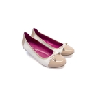 Seraphine Ivory & Nude Ballet Pumps