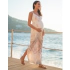 Elisha | Pastel Printed Maternity Maxi Dress