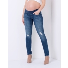 Under Bump Distressed Maternity Jeans