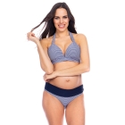 Nautical Stripe Adjustable Maternity Bikini