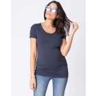 Navy Blue Basic Maternity T-Shirt