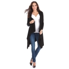 Waterfall Black Maternity Cardigan