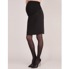 Black Maternity Pencil Skirt