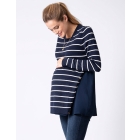 Stripe Front Maternity & Nursing Jumper