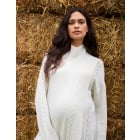 Malene | Draped Merino Maternity & Nursing Jumper