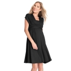 5 Way Black Maternity Dress