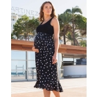 Polka Dot Maternity Skirt