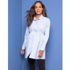 Cotton Polka Dot Maternity Tunic