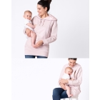 Blush Pink Maternity & Nursing Hoodie